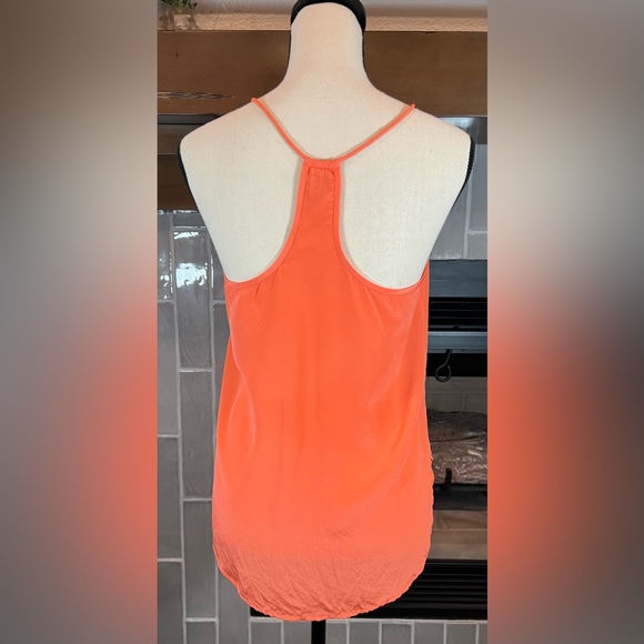Trina Turk 100% Silk Halter Tank Top size small - Picture 3 of 5